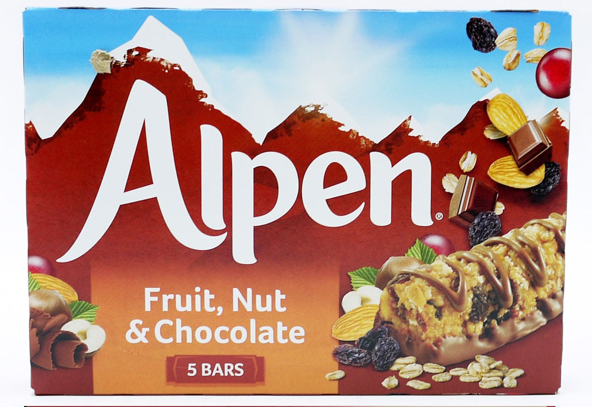 Alpen Fruit, Nut & Chocolate 5 Bars Alpen Fruit, Nut & Chocolate 5 Bars
